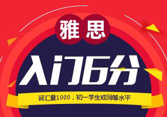 雅思入门6分VIP课程