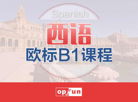 西班牙语欧标B1课程