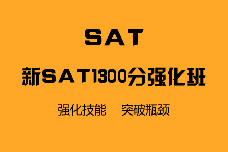 新SAT1350分强化班