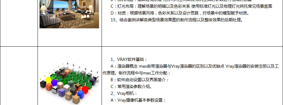 室内设计软件培训