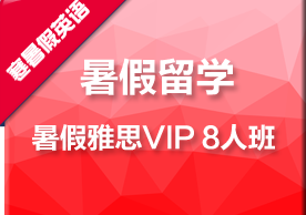 暑假雅思VIP8人培训班