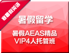 暑假AEAS精品VIP4人托管培训班