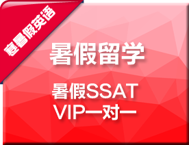 暑假SSAT-VIP一对一培训班