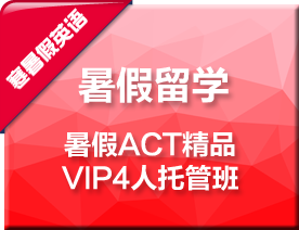 暑假ACT-VIP一对一培训班