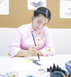 武汉新鸿书院特约主讲老师国画老师：胡老师