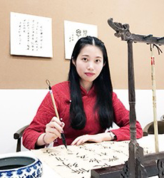书法老师:刘老师