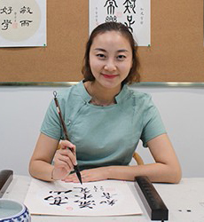 书法老师:李老师