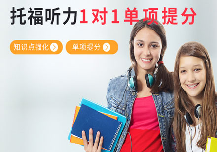 托福听力1对1单项强化班