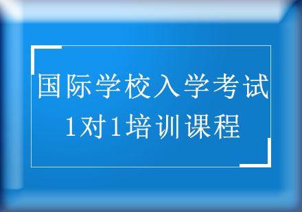 国际学校入学考试1对1培训课程