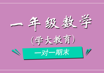 小学一年级数学一对一培训课程