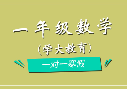 小学一年级数学一对一寒假培训课程