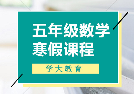 小学五年级数学一对一寒假辅导课程