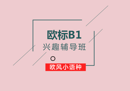 欧标B1兴趣辅导班