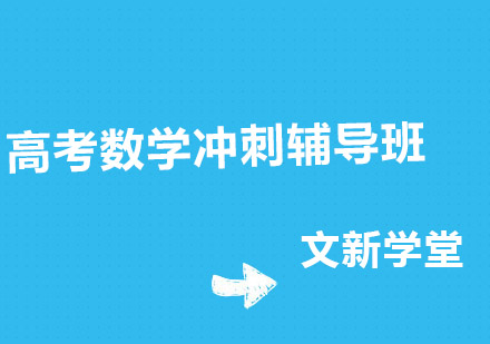 高考数学冲刺辅导班