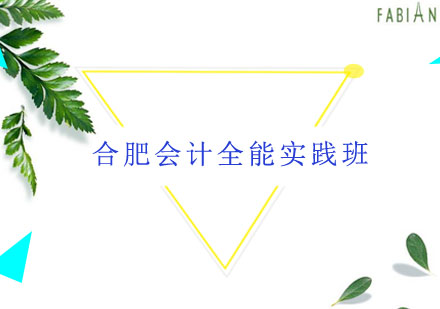 合肥会计全能实践班