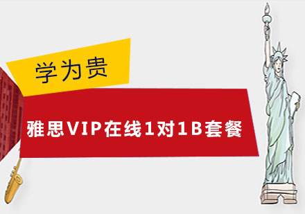 雅思VIP在线1对1B套餐