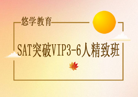 SAT突破VIP3-6人精致班