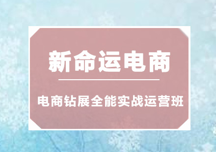 广州电商钻展全能实战运营班