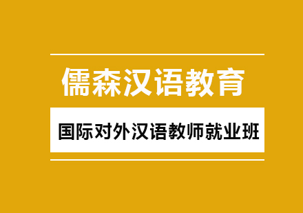 国际对外汉语教师就业班