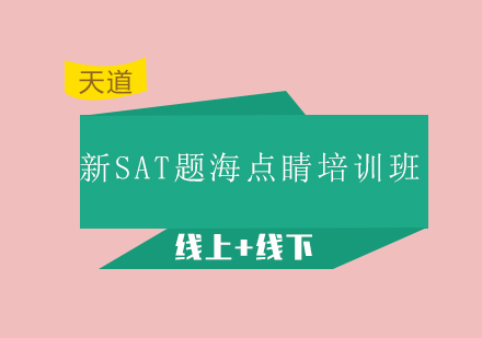 广州新SAT题海点睛培训班