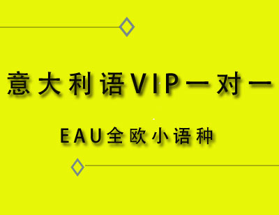 EAU全欧意大利语VIP一对一课程