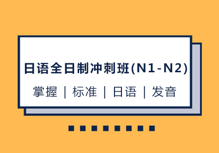 日语全日制冲刺班(NI-N2)