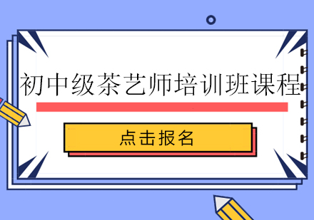 初中级茶艺师培训班课程