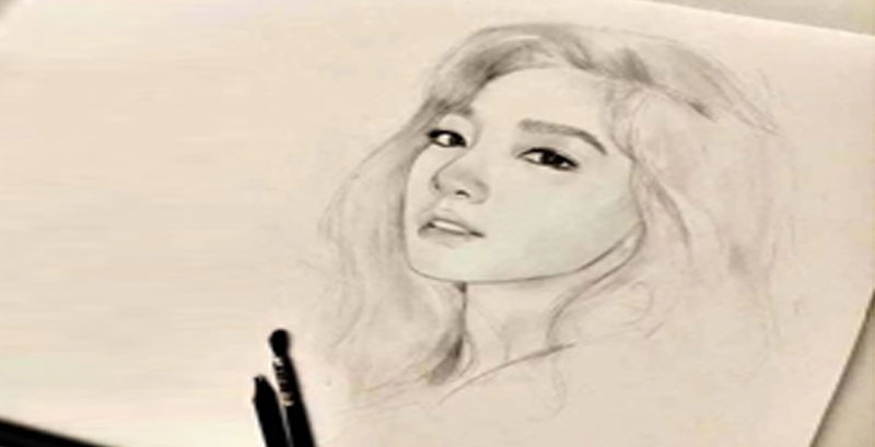 天津友枝艺术馆美术培训学生作品
