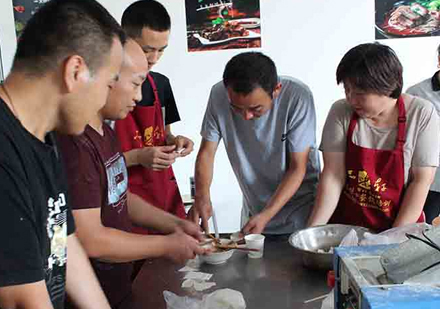 北京品味轩餐饮学校授课场景