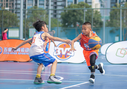 北京五星体育运动篮球防守教学