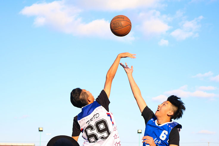 上海融育学校篮球比赛