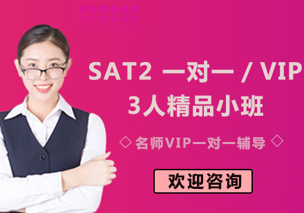 上海SAT2 一对一／VIP3人精品小班