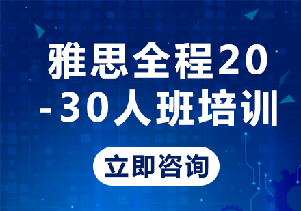 上海雅思全程20-30人班培训