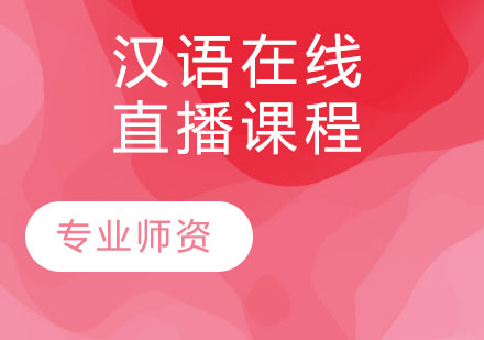 汉语在线直播课程
