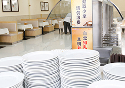 九江中公考研校区餐厅环境展示