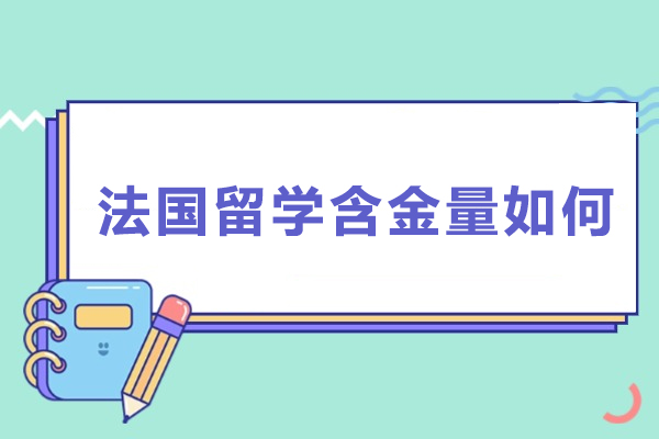 法国留学含金量如何-法国留学含金量高吗