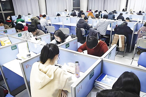 保研圈-自习区环境