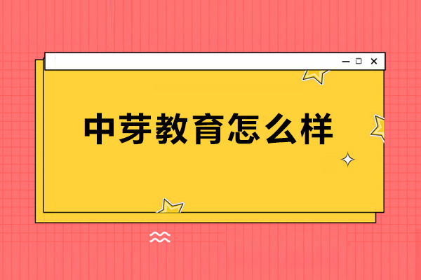 北京中芽教育怎么样-中芽教育好不好