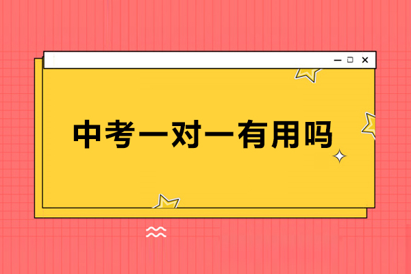 北京中考一对一有用吗-北京初三1对1辅导优势