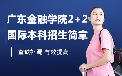 广东金融学院2+2国际本科招生简章