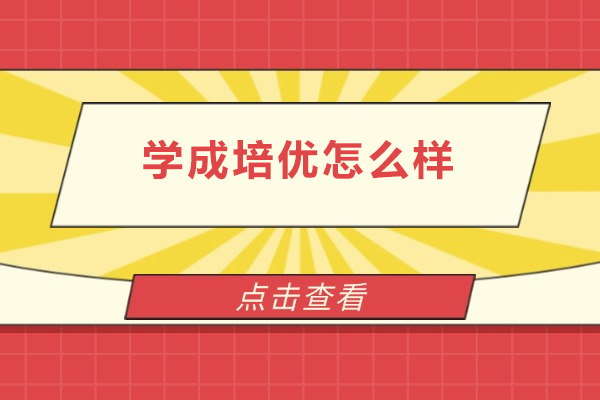 北京学成培优怎么样-北京学成培优好吗