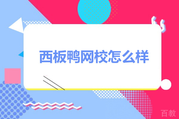 西板鸭网校怎么样-西板鸭网校好不好