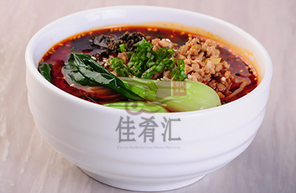 传统担担面制作