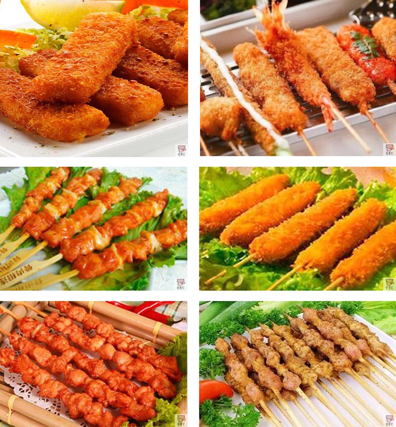 炸串原料处理