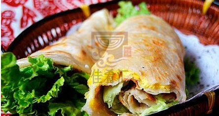 灌饼制作过程