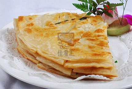 千层饼制作过程