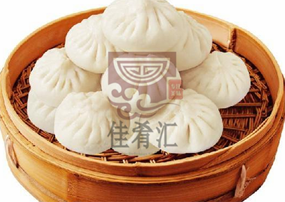 天津小笼包剖面展示