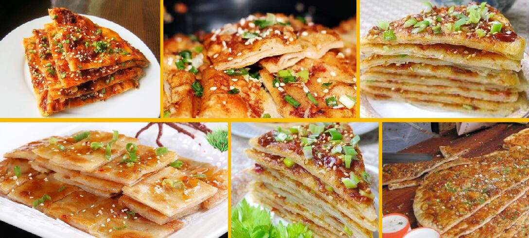 酱香饼制作过程