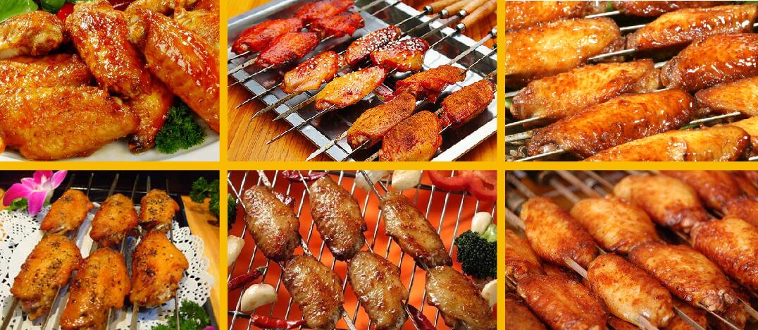 特色烤翅制作过程