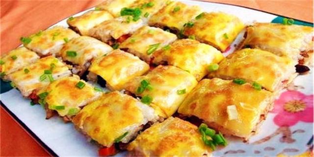三鲜豆皮制作过程